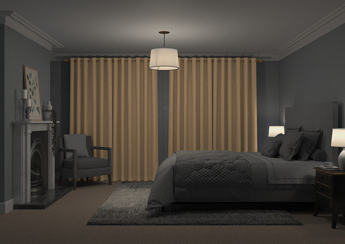 Kent, Caramel - Made to Measure Curtains - Image 7